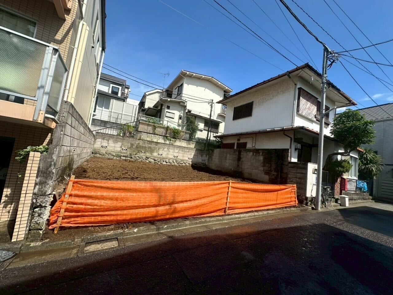 目黒区大岡山の解体工事の画像