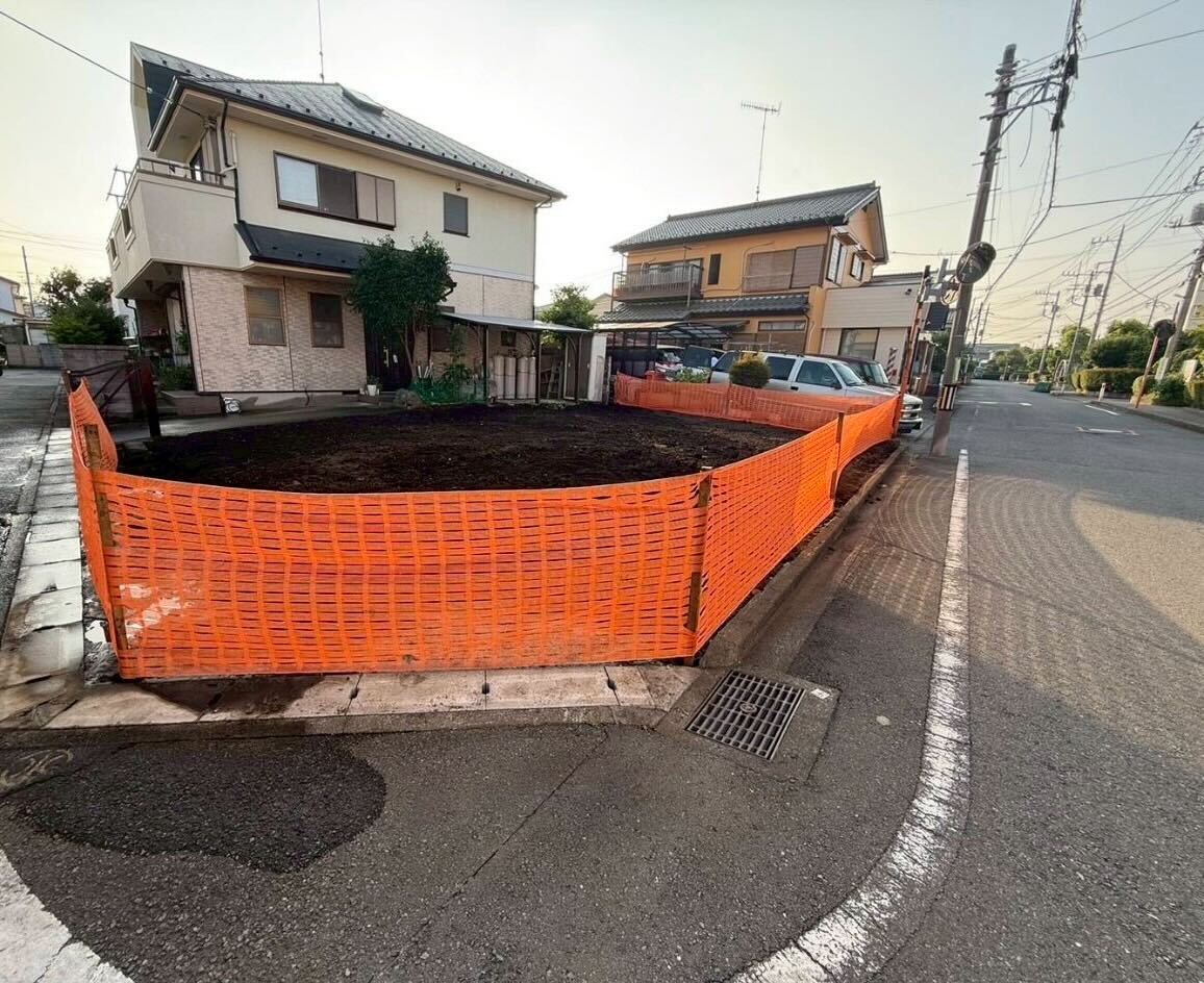 相模原市中央区上溝の解体工事の画像