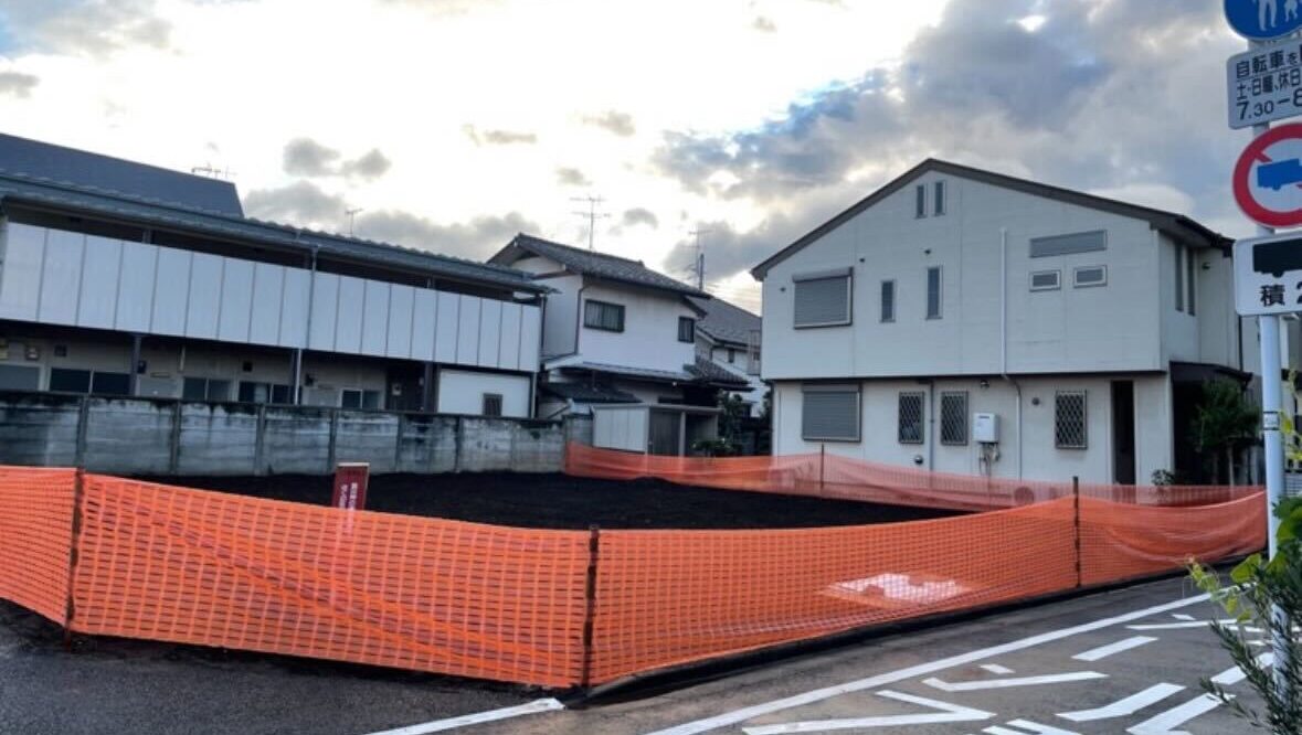 練馬区三原台の解体工事の画像