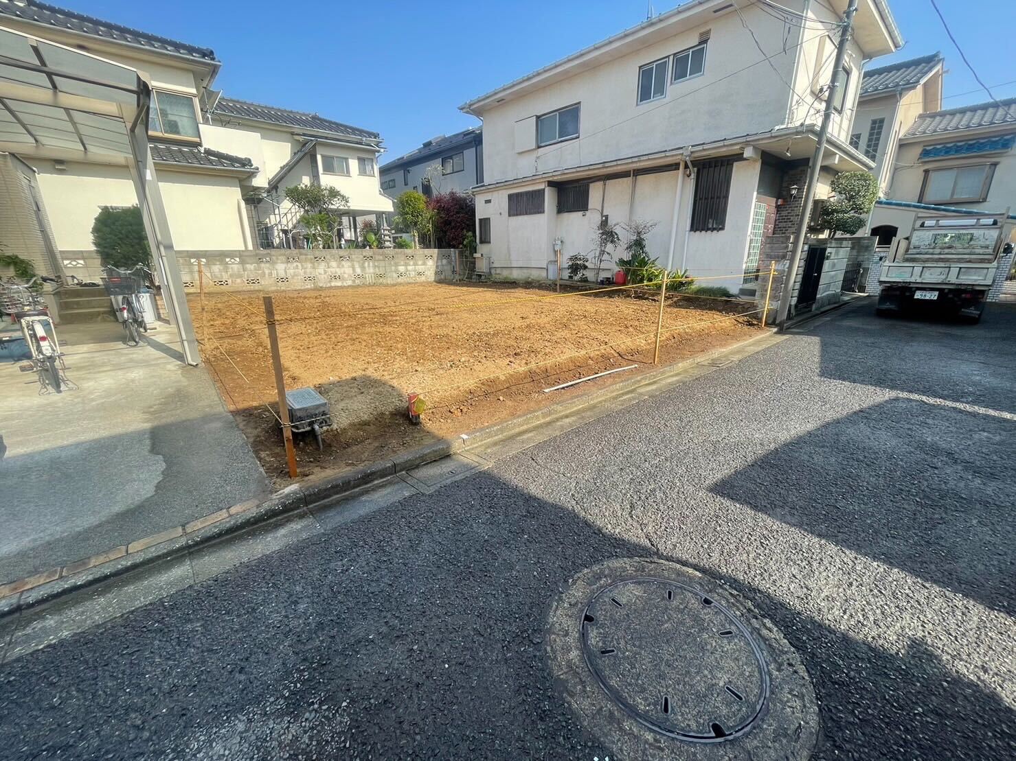 練馬区大泉学園町の解体工事の画像