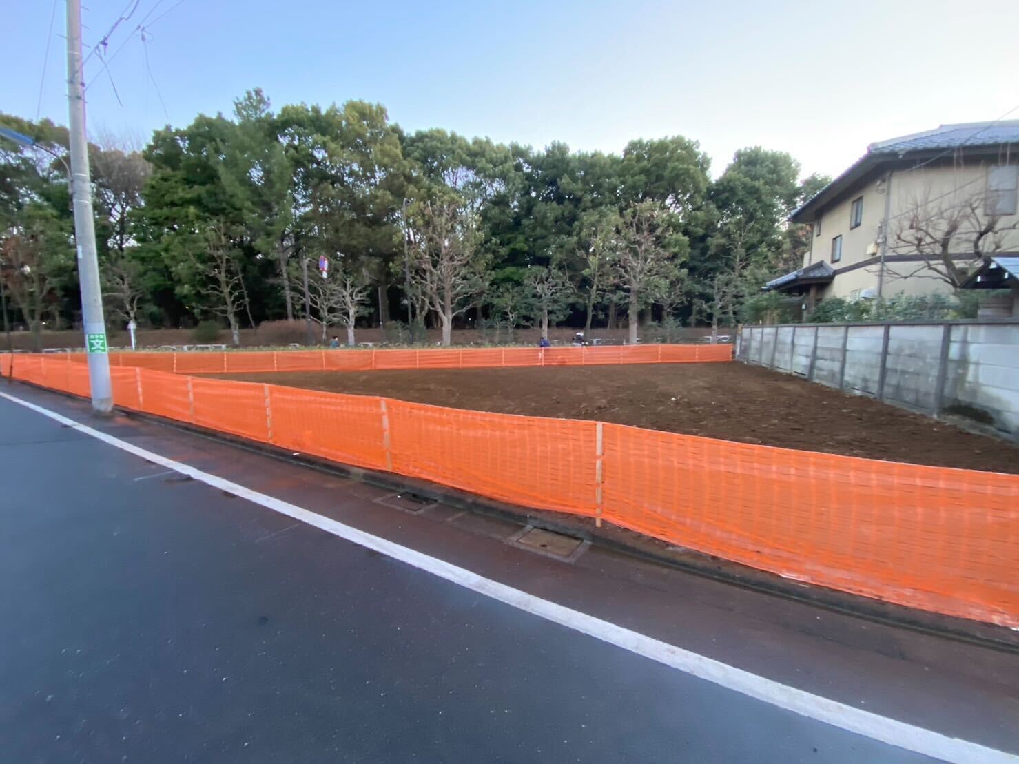 練馬区旭町の解体工事の画像