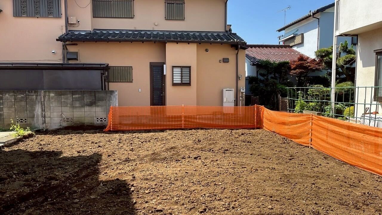 練馬区春日町の解体工事の画像