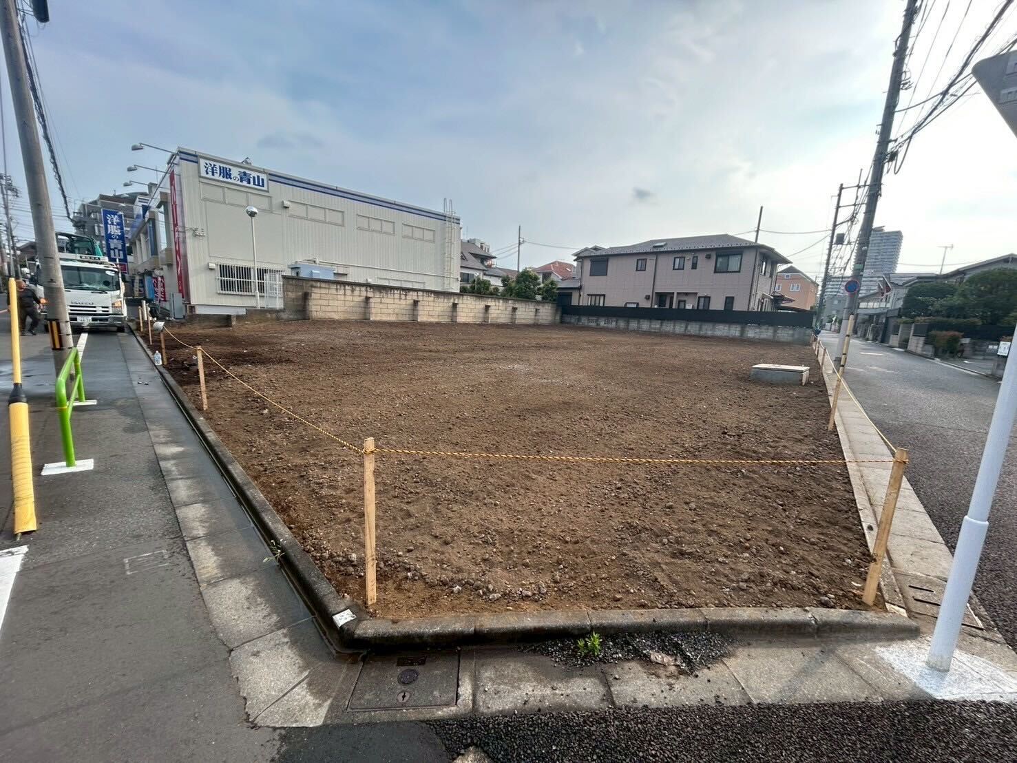 練馬区田柄の解体工事の画像
