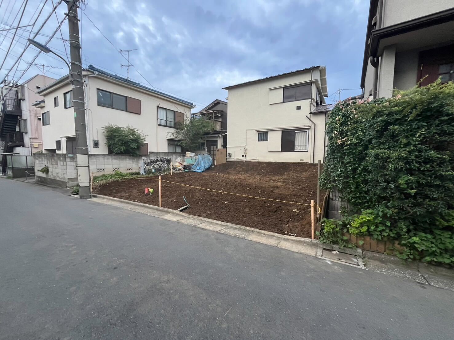 練馬区錦の解体工事の画像