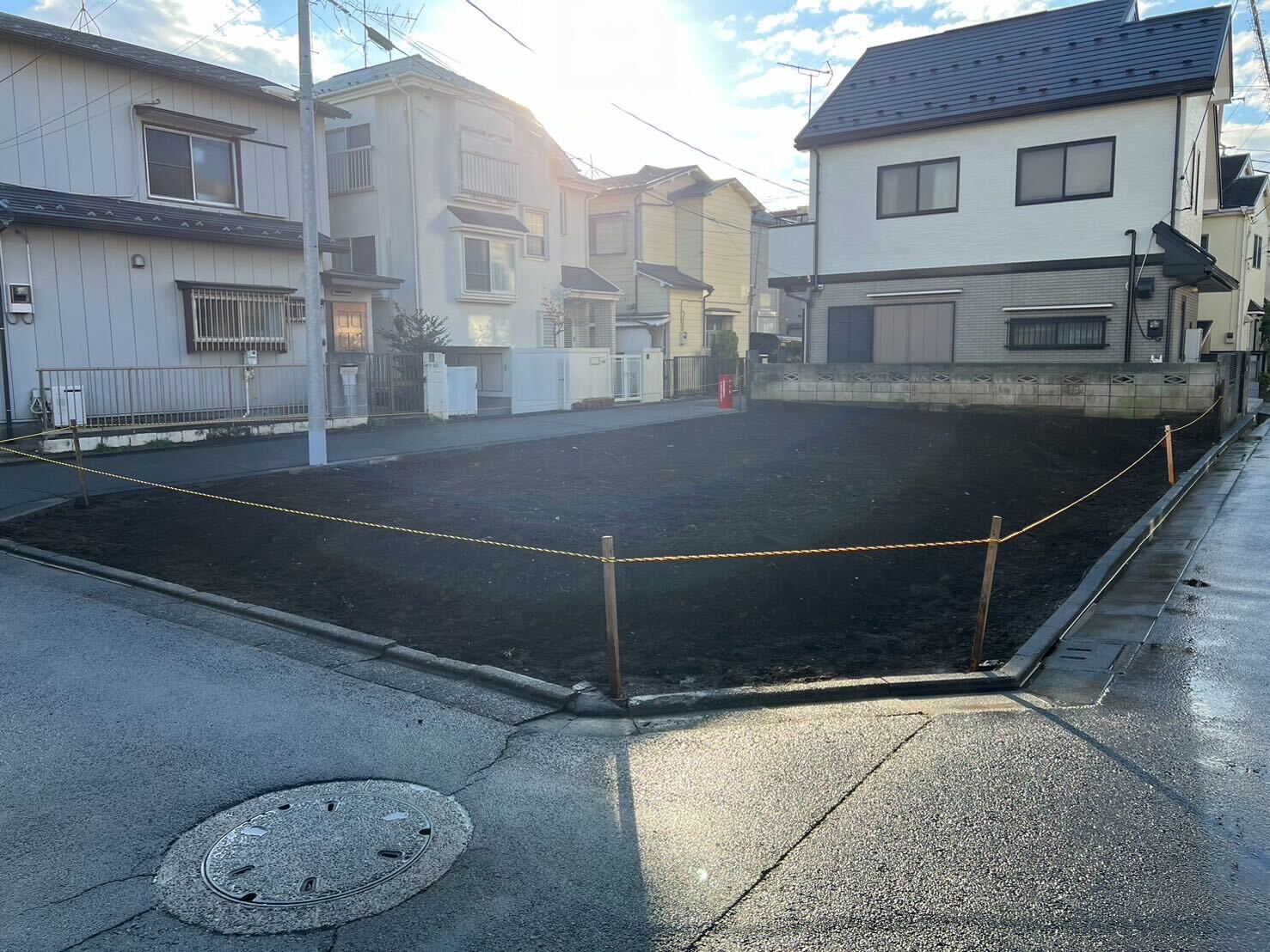練馬区関町南の解体工事の画像