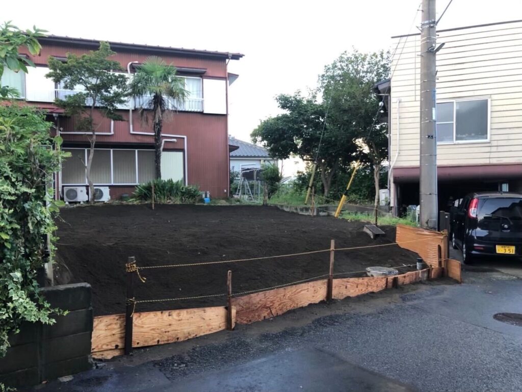 茅ヶ崎市小和田の解体工事