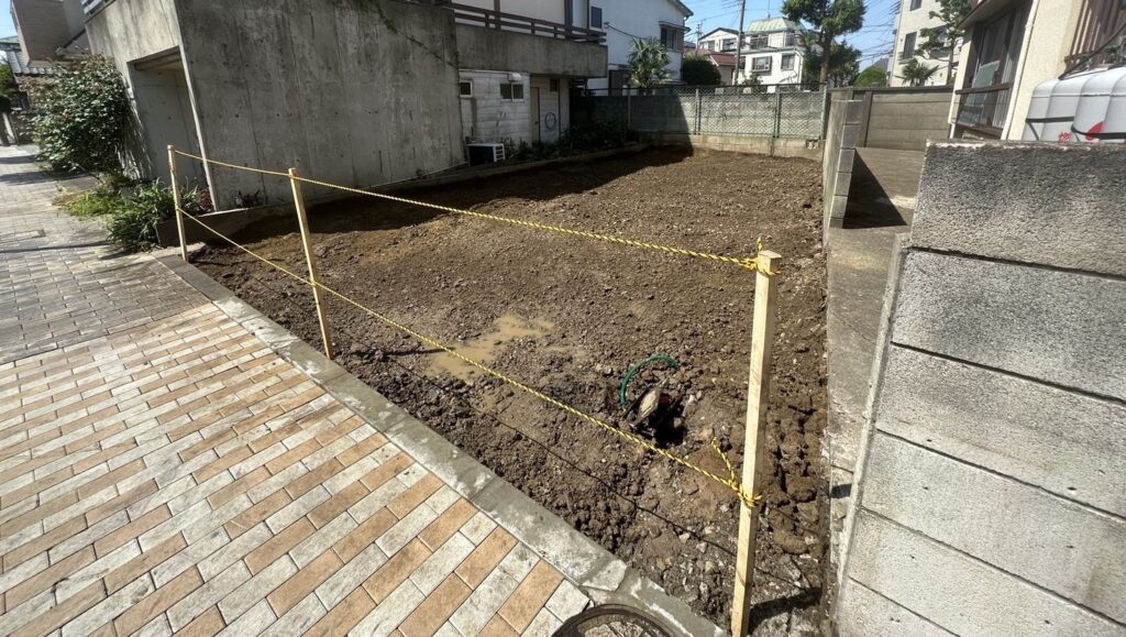葛飾区高砂の解体工事