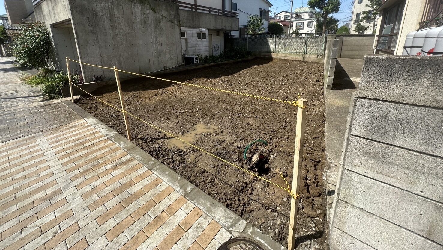 葛飾区高砂の解体工事の画像