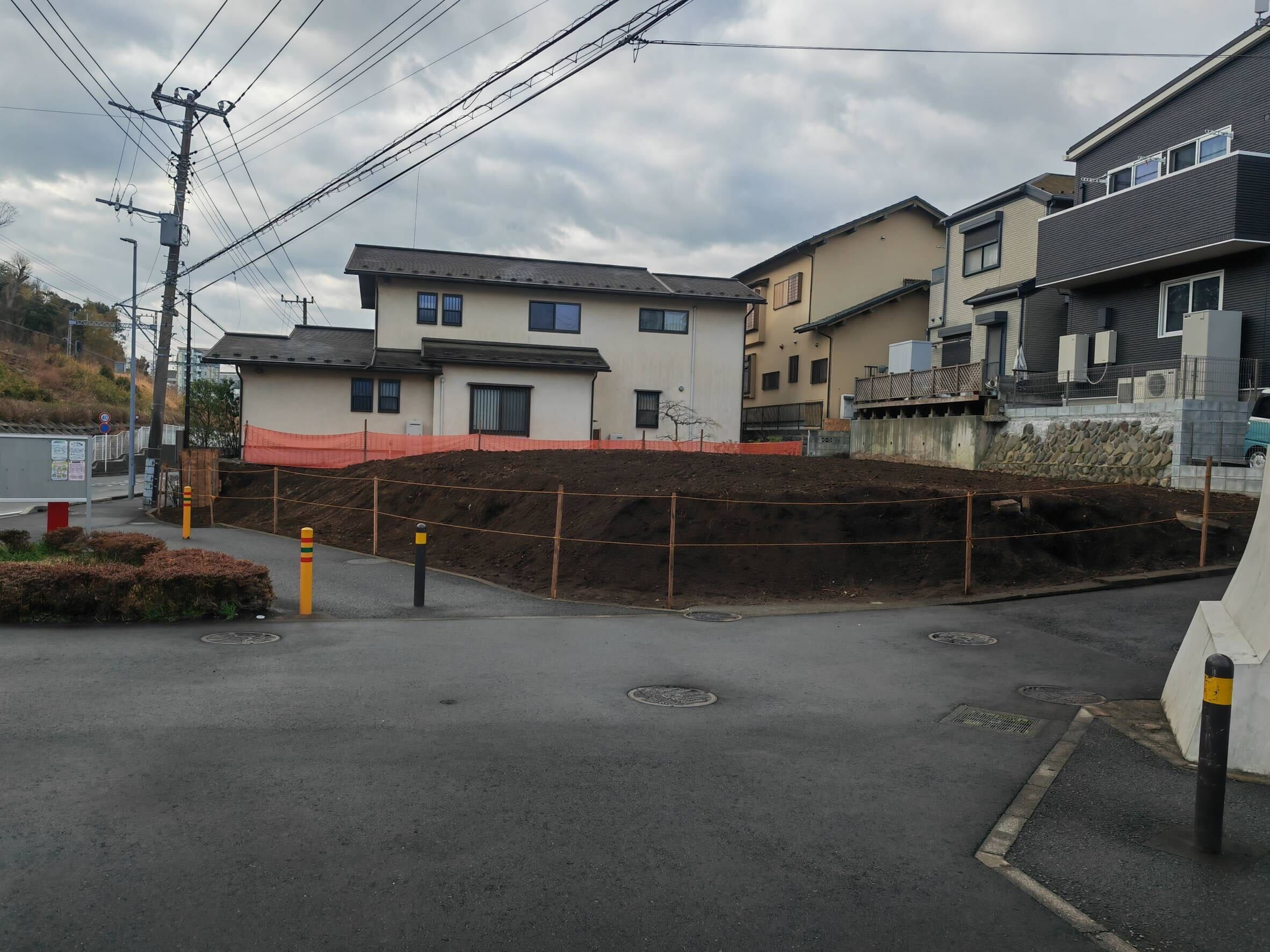 藤沢市善行の解体工事の画像