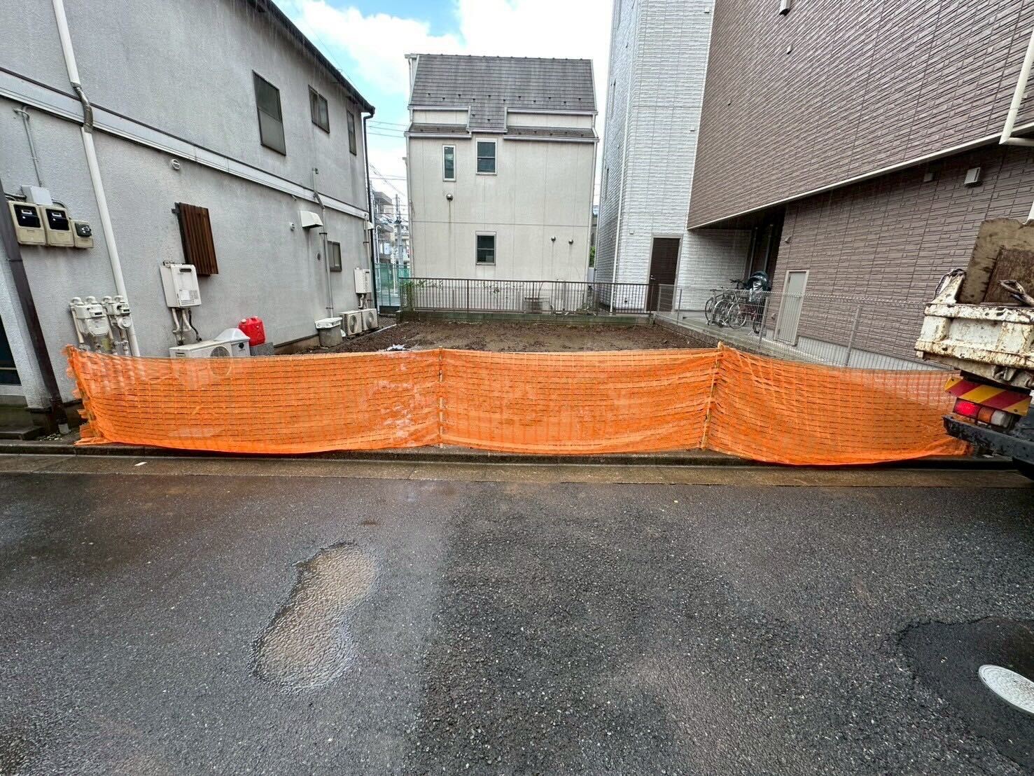 豊島区長崎の解体工事の画像