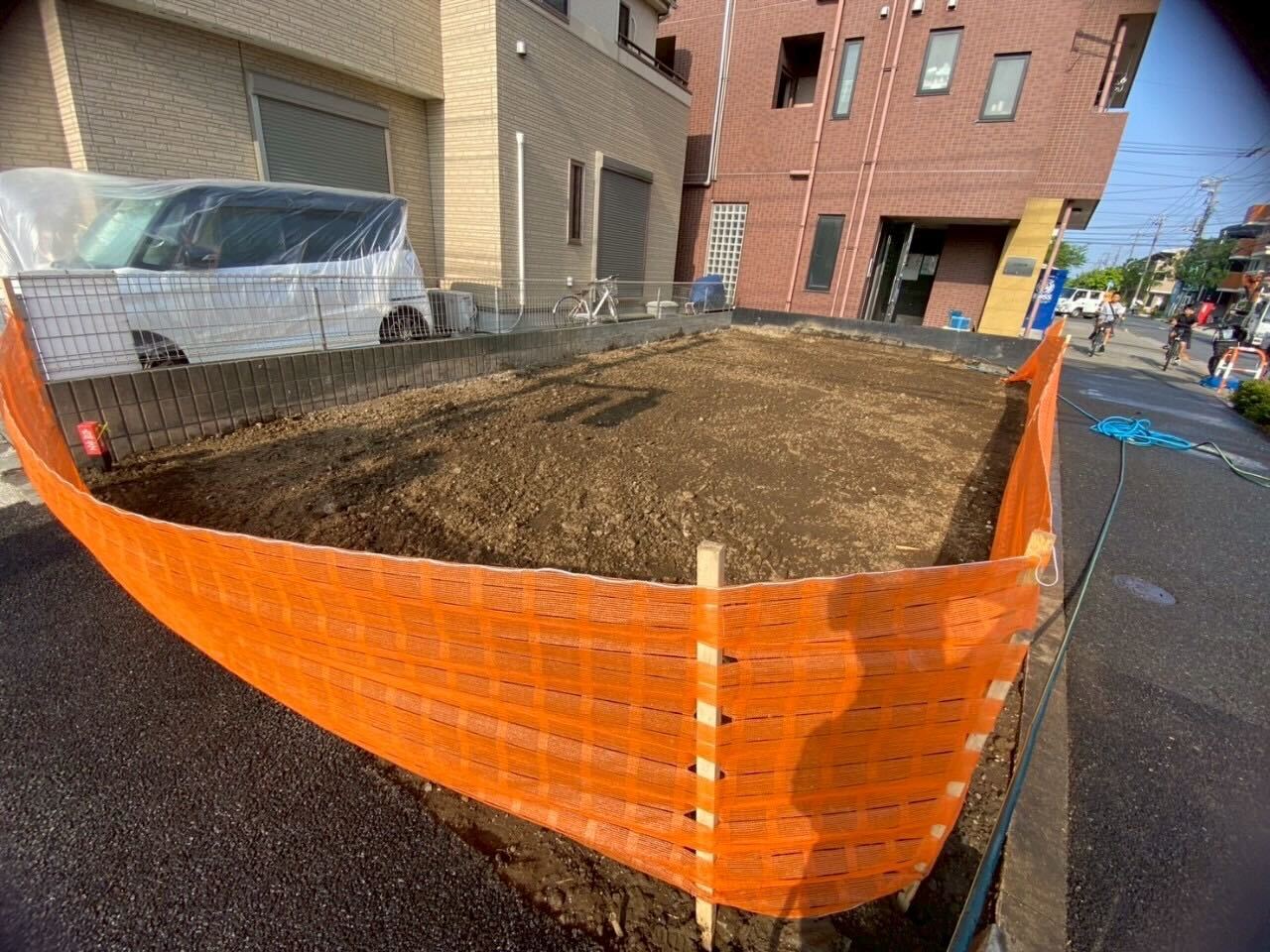 足立区南花畑の解体工事の画像