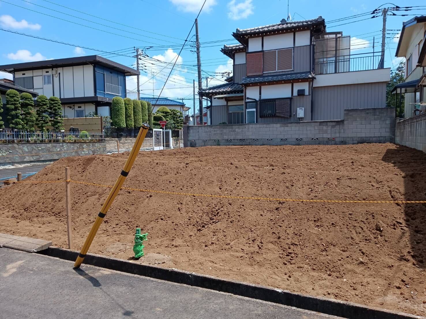 春日部市米島の解体工事の画像