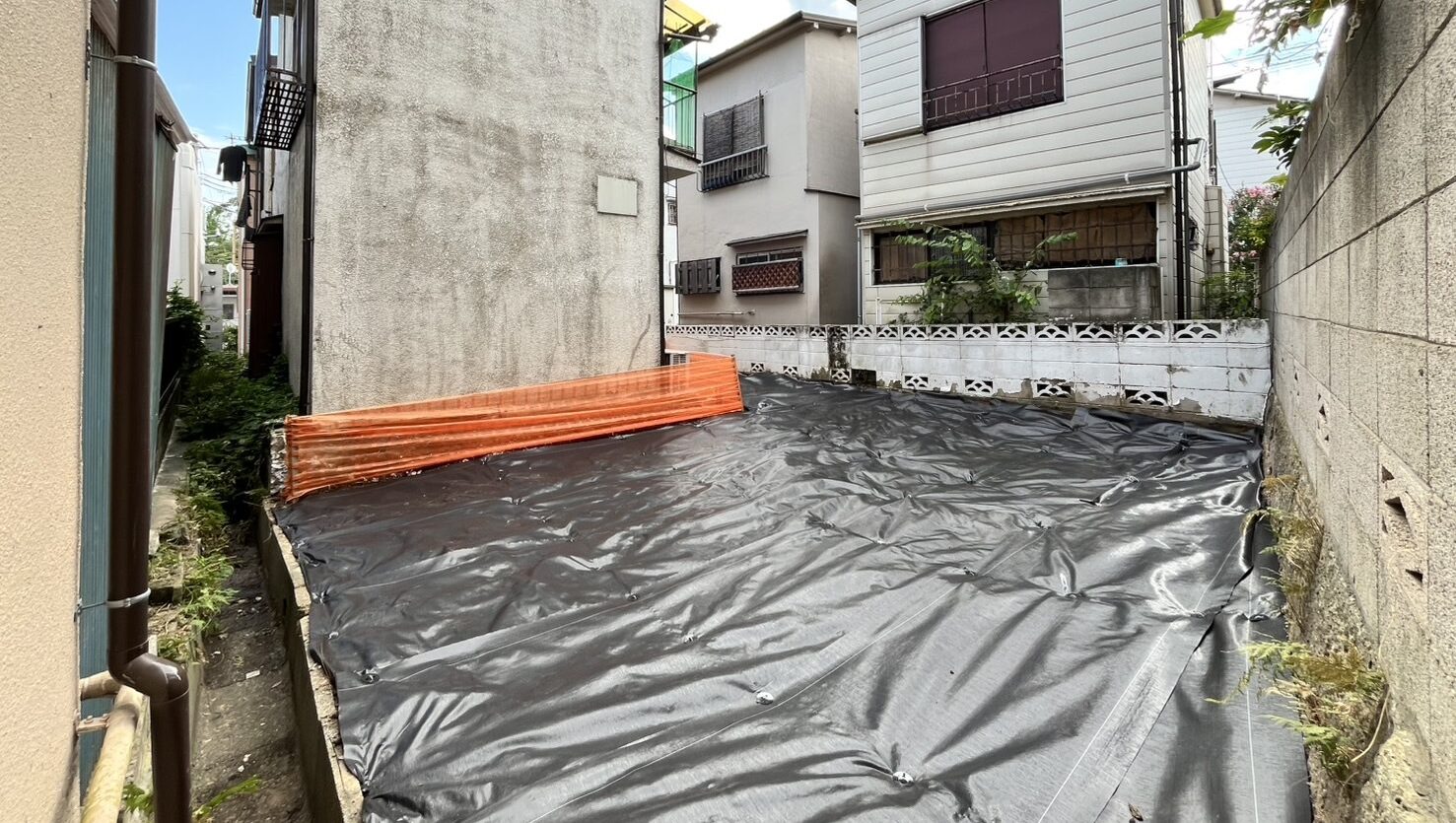 北区赤羽西の解体工事の画像