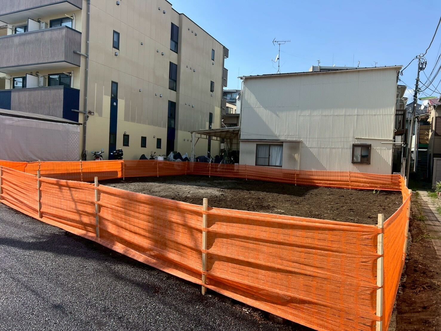 世田谷区三軒茶屋の解体工事の画像