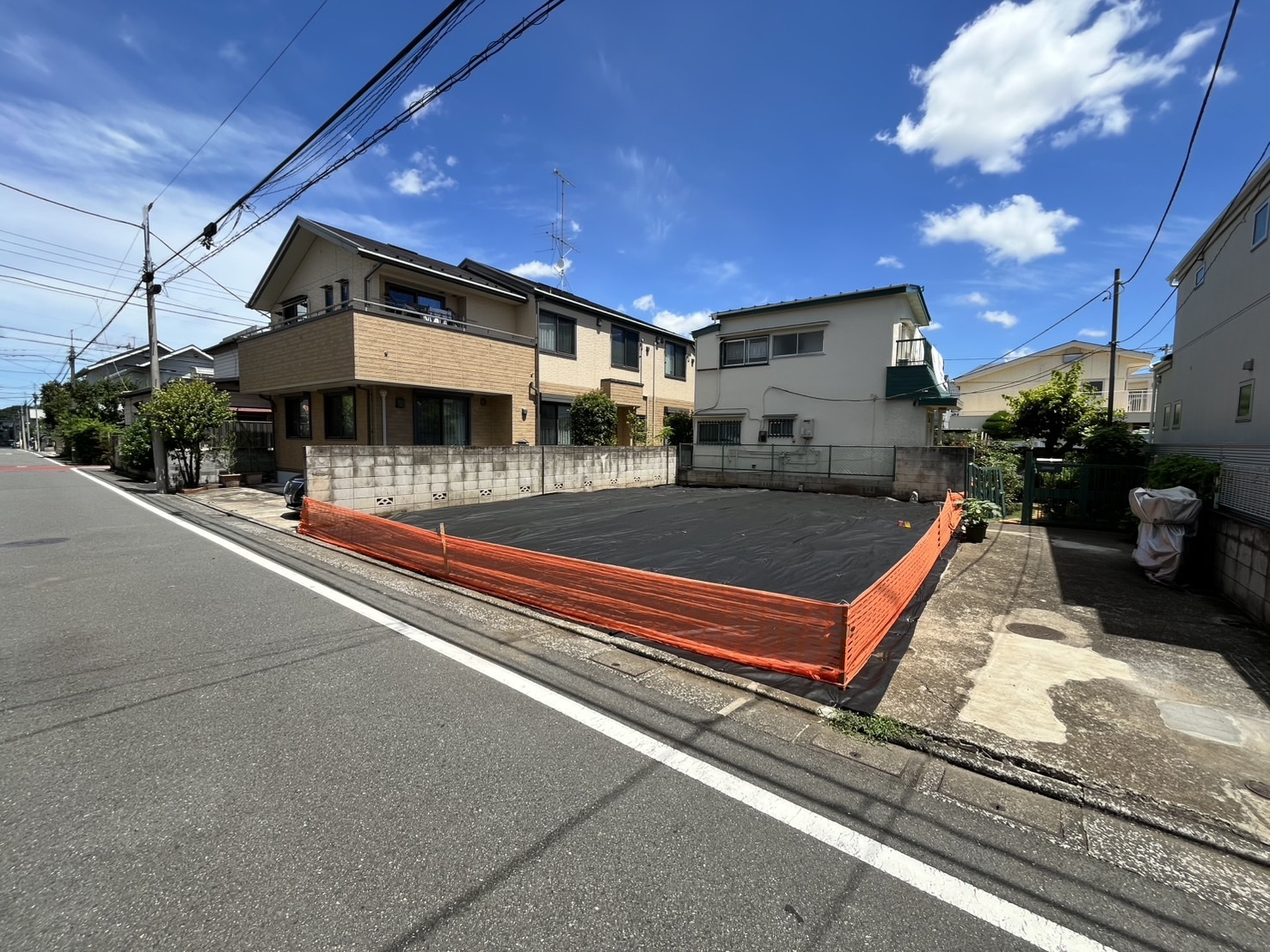 世田谷区東玉川の解体工事の画像