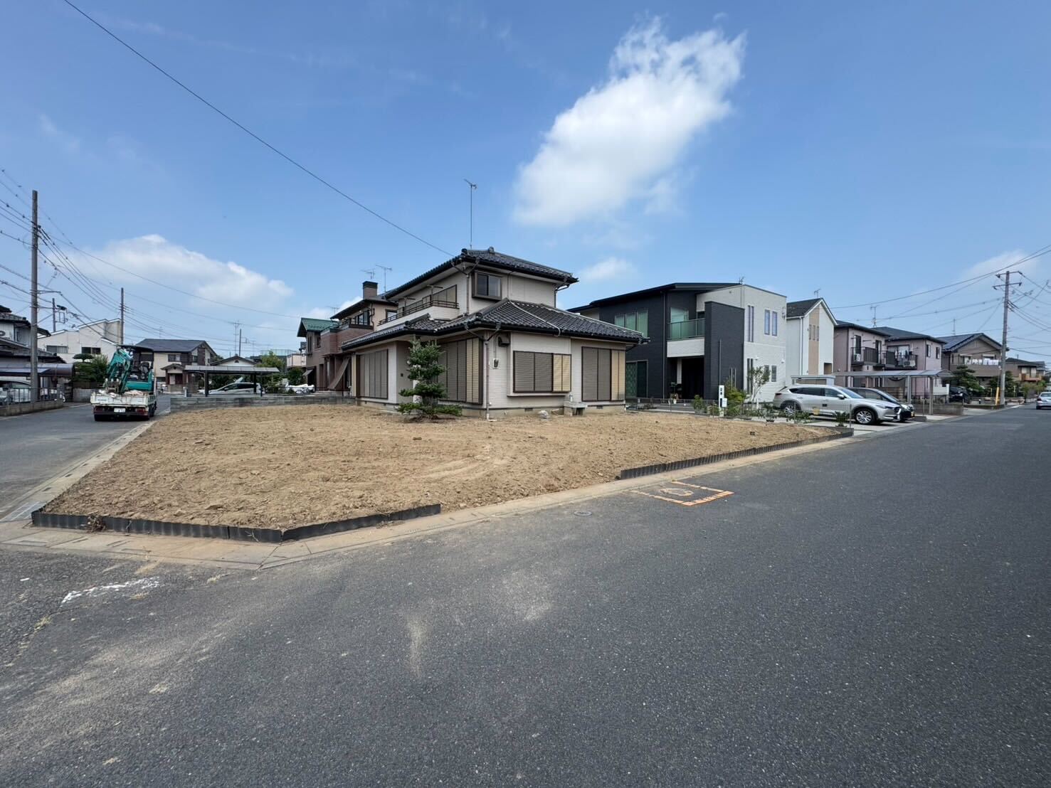 久喜市伊坂南の解体工事の画像