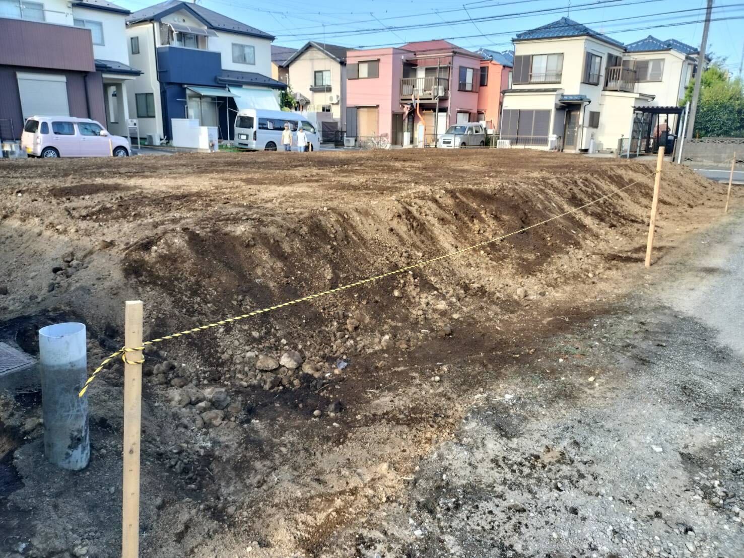 厚木市上落合の解体工事の画像