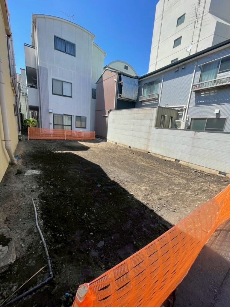 台東区根岸の解体工事
