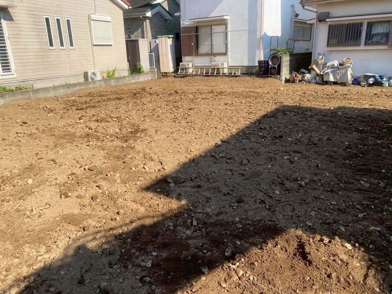 小田原市酒匂の解体工事の画像