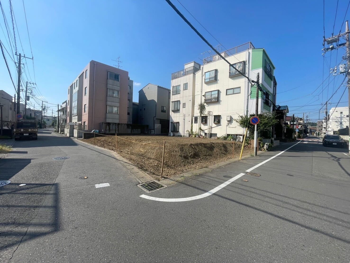 川崎市多摩区宿河原の解体工事の画像