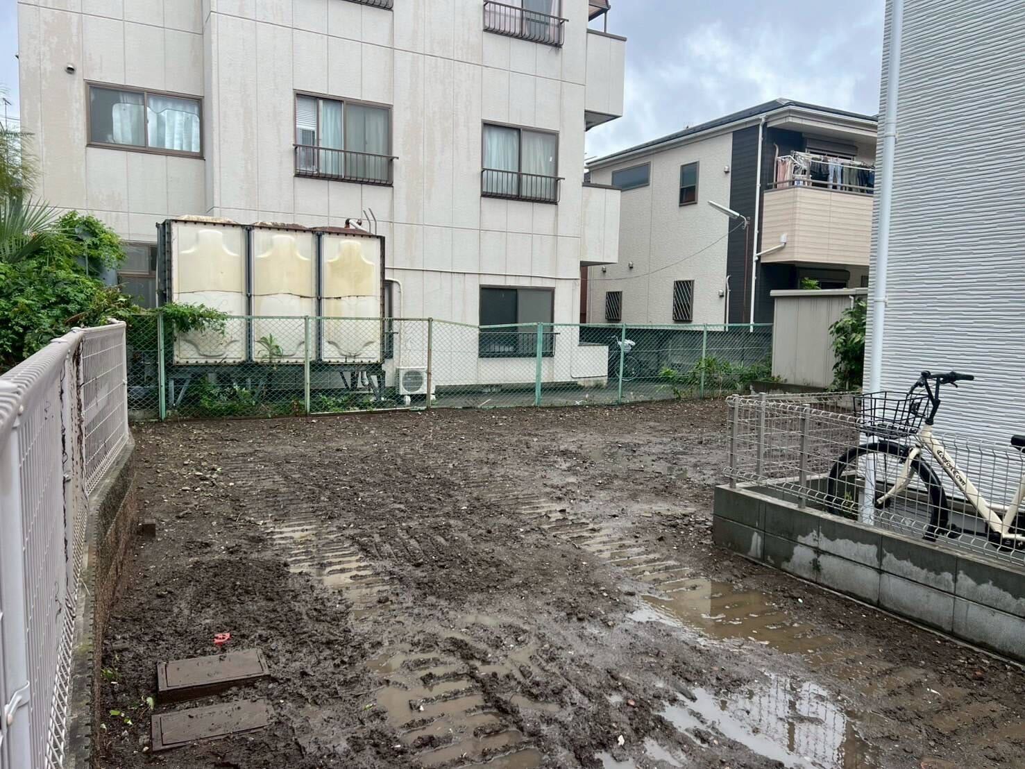 川崎市川崎区浅田の解体工事の画像