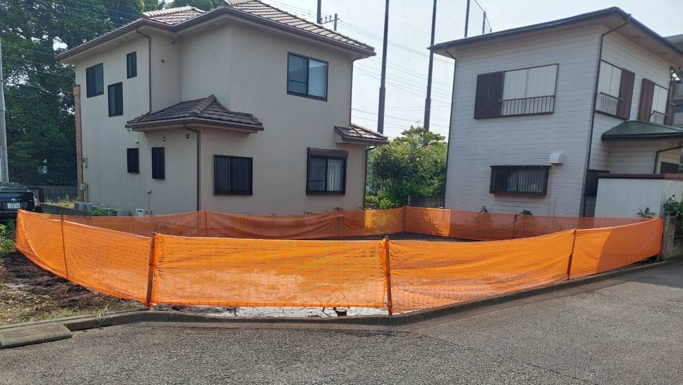 座間市相模が丘の解体工事の画像
