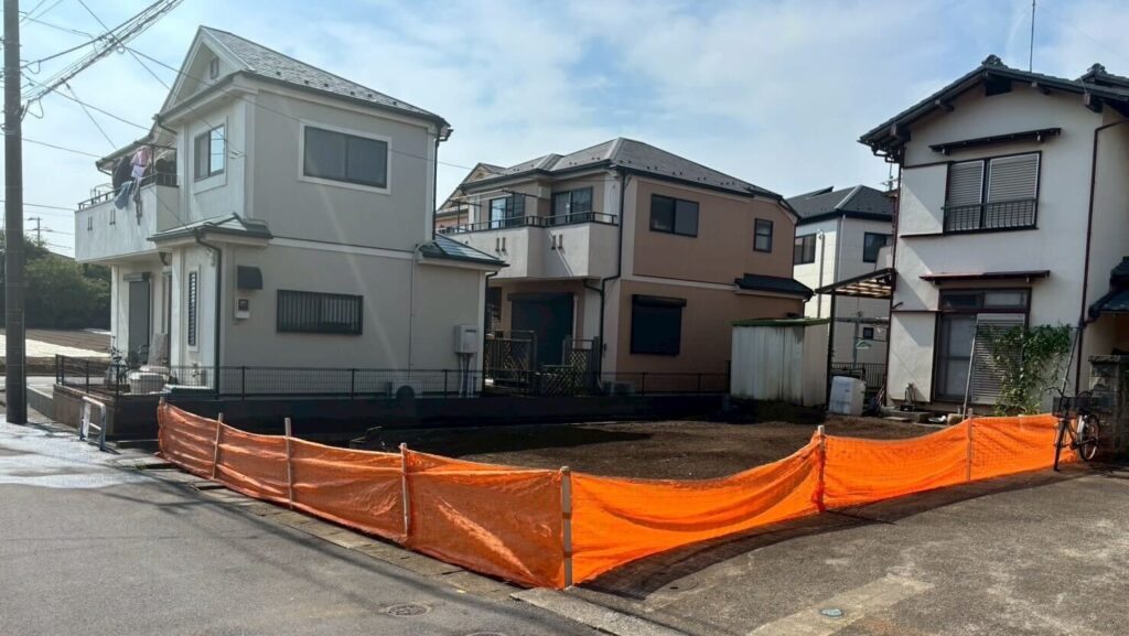 柏市豊平町の解体工事