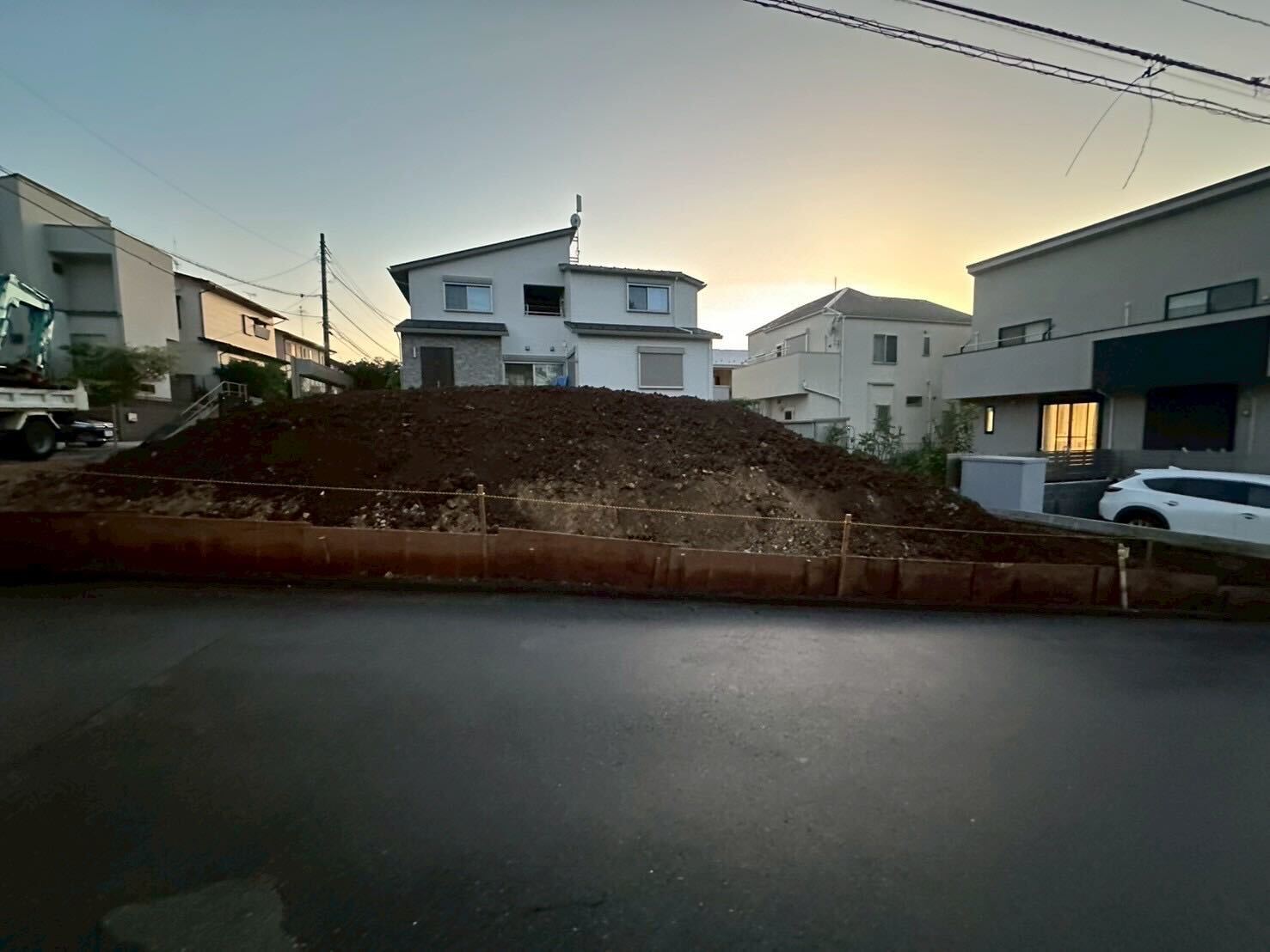 横浜市旭区中沢の解体工事の画像