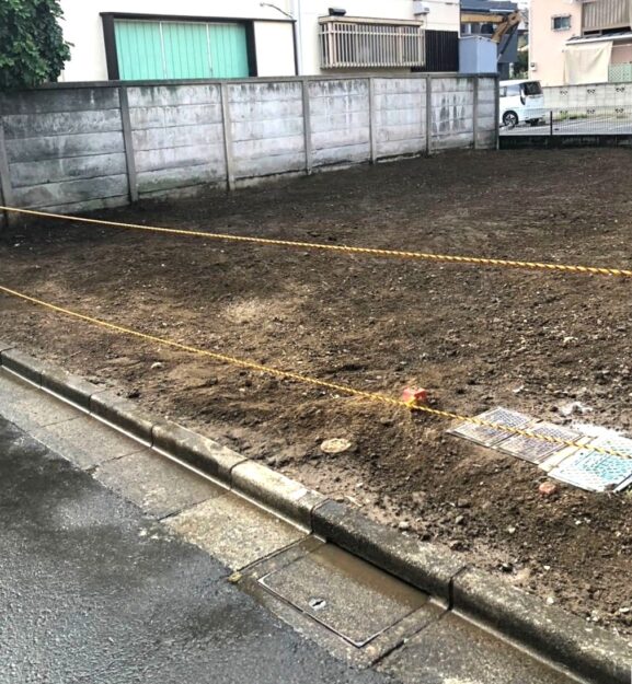 江戸川区南小岩の解体工事の画像