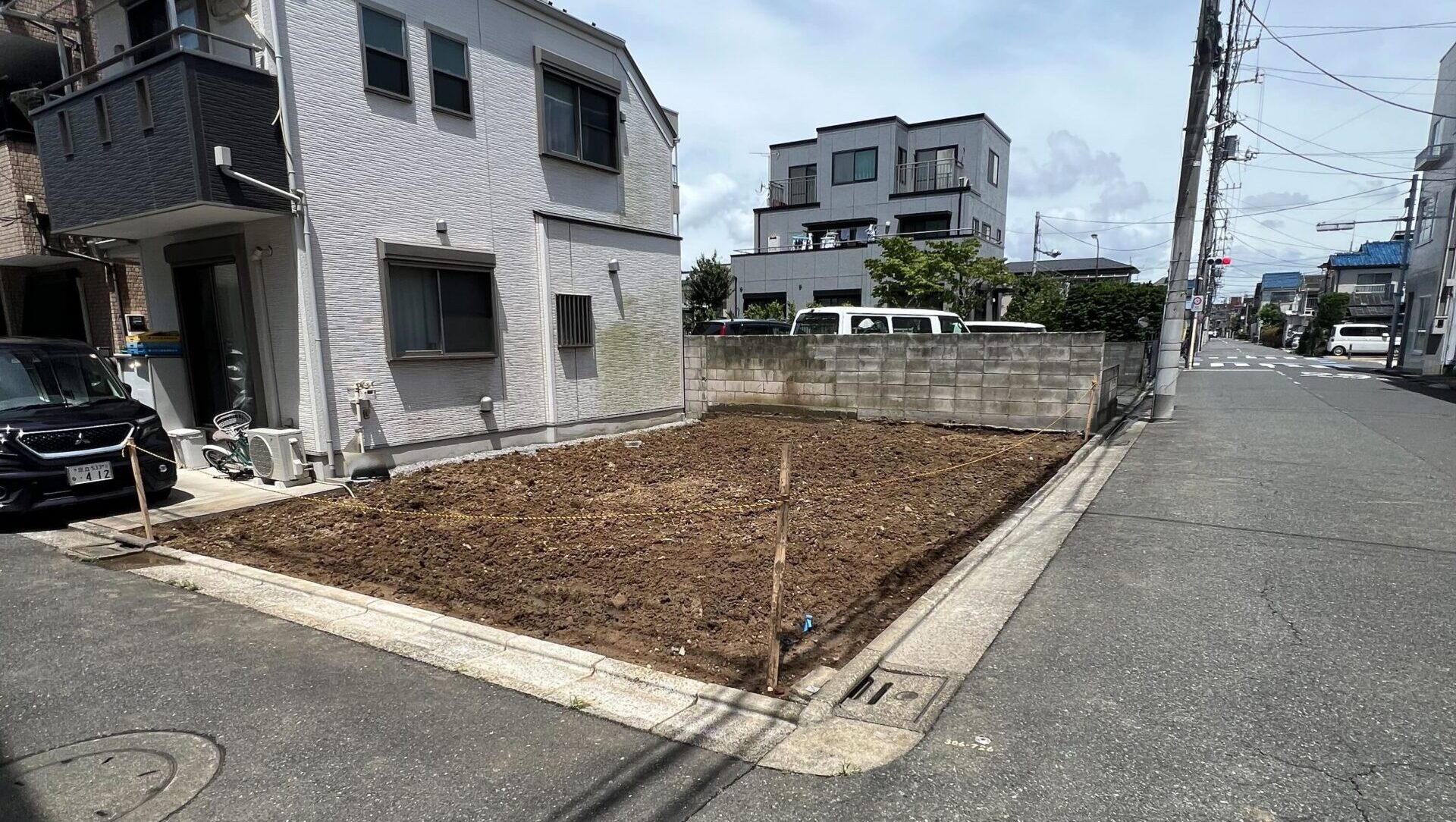 江戸川区鹿骨の解体工事の画像