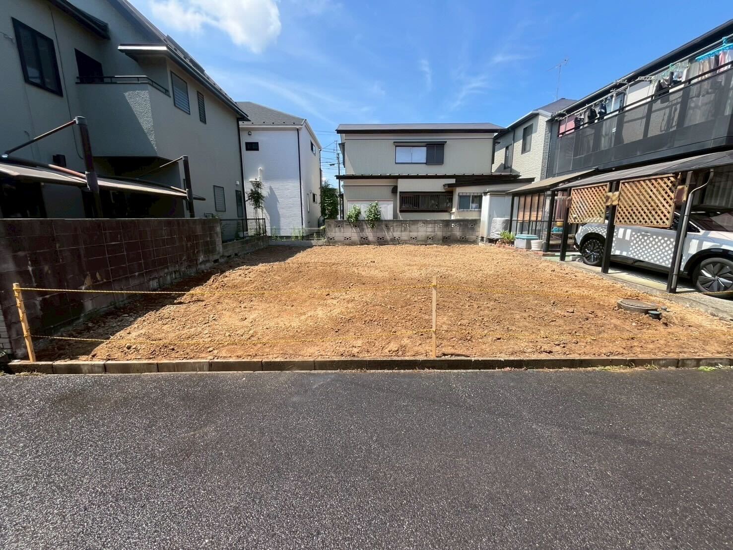 流山市鰭ヶ崎の解体工事の画像