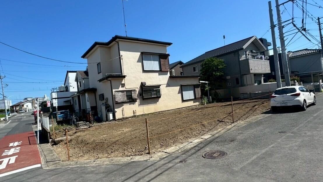 海老名市上郷の解体工事の画像