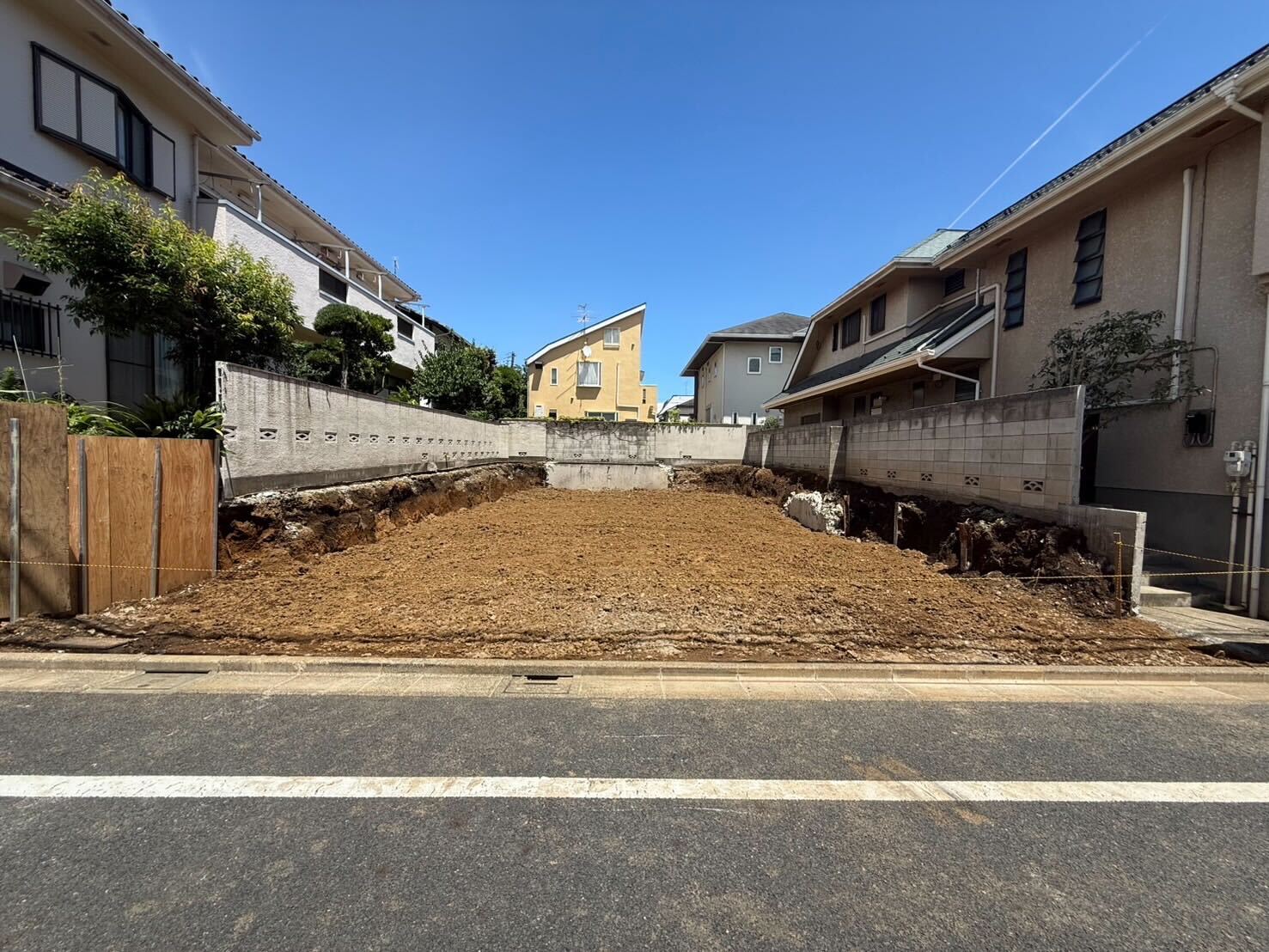 目黒区八雲の解体工事の画像