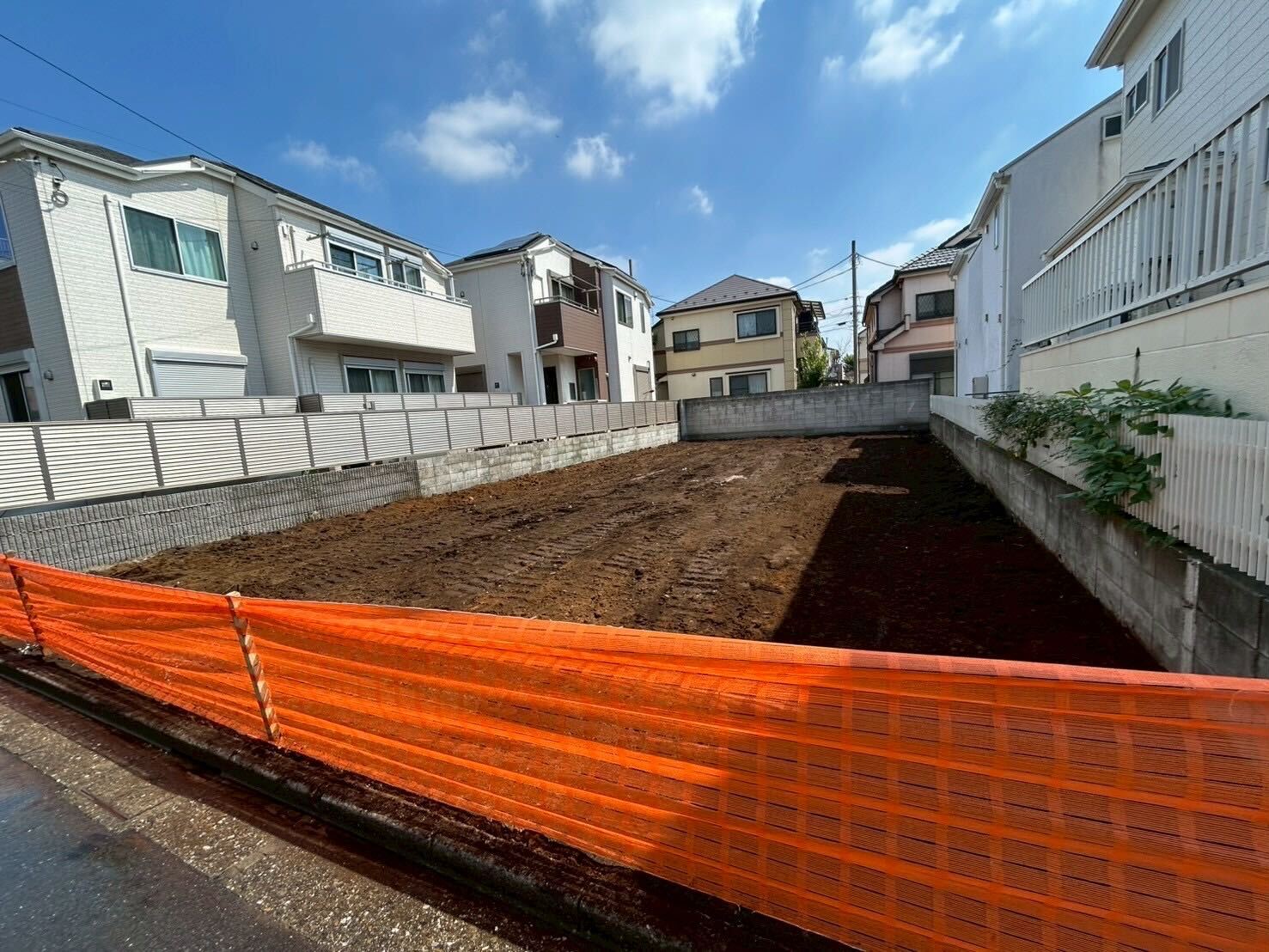 練馬区早宮の解体工事の画像