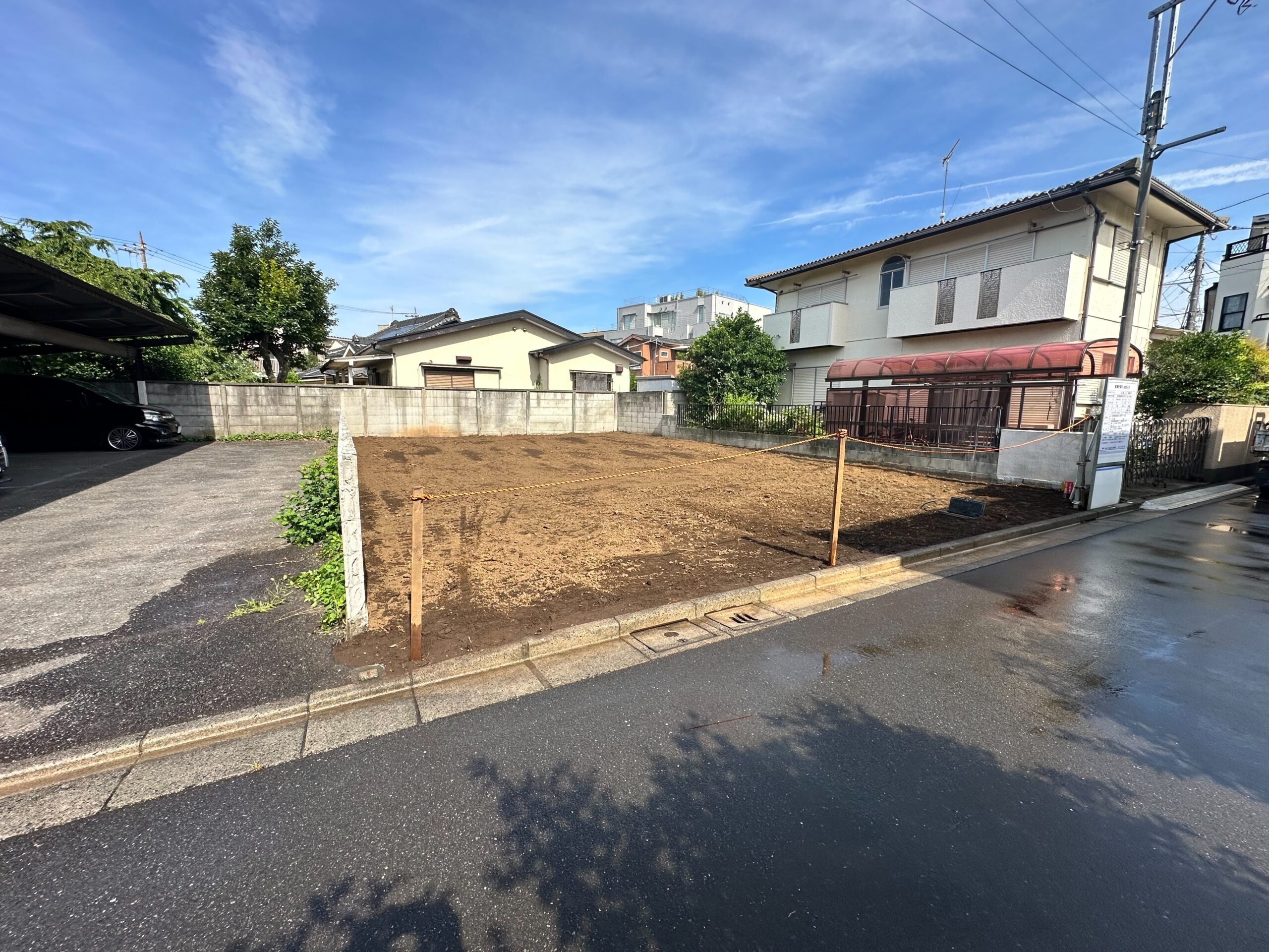 練馬区西大泉の解体工事の画像
