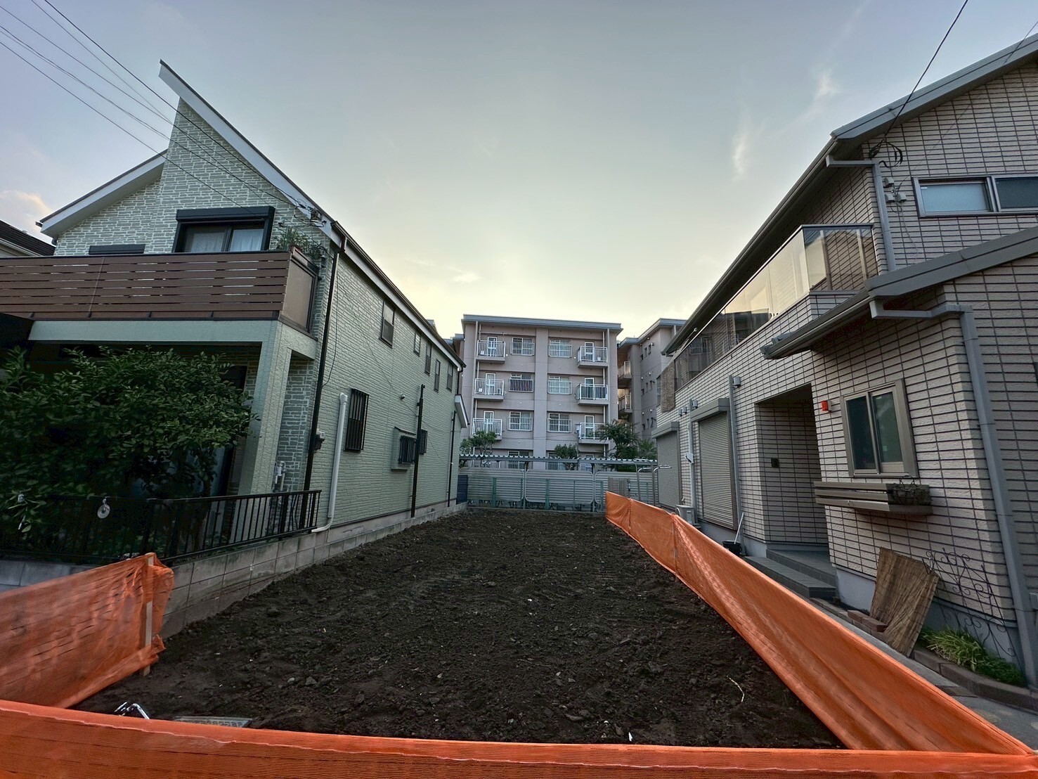 葛飾区青戸の解体工事の画像