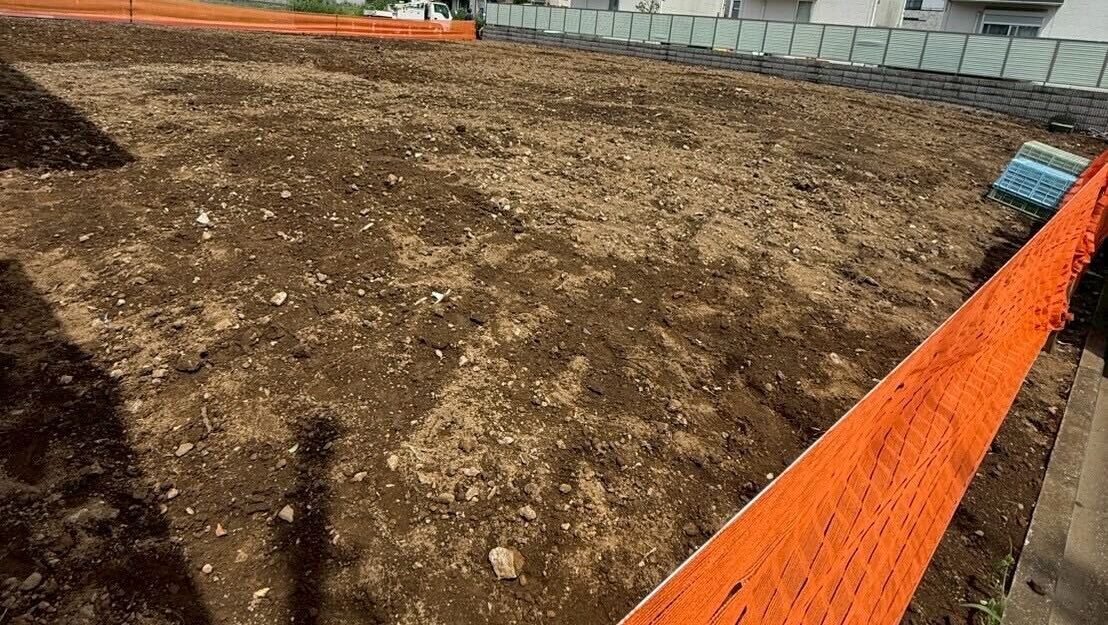 西東京市向台町の解体工事の画像