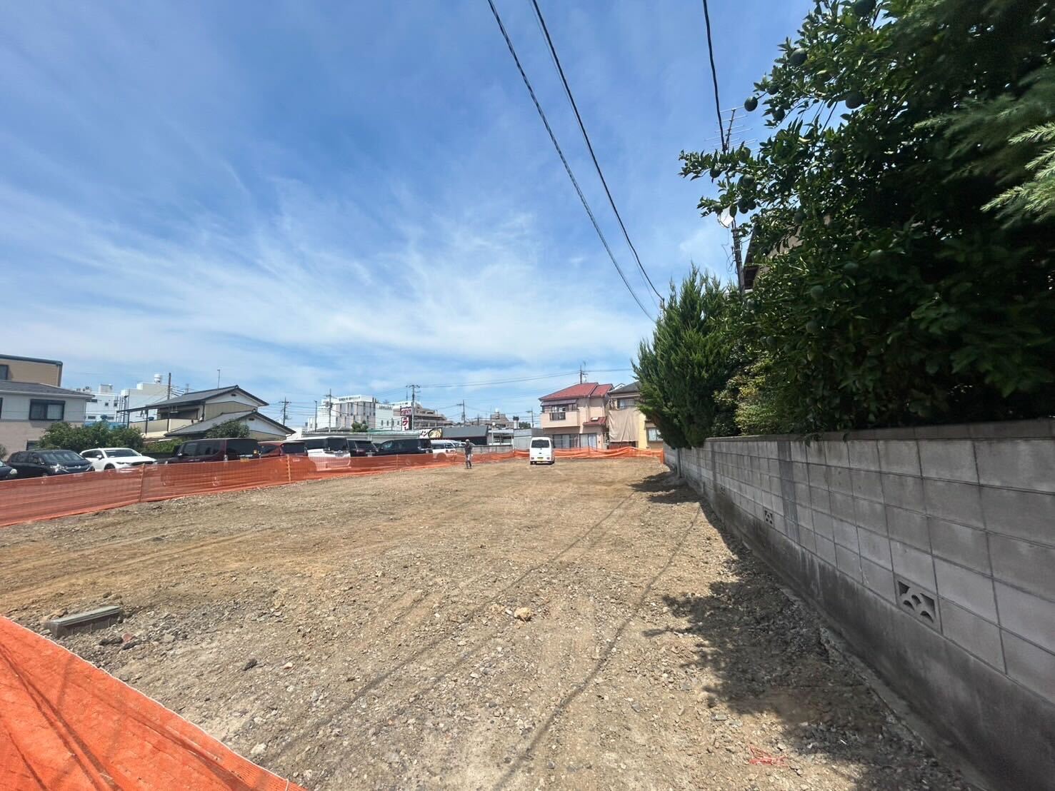 足立区鹿浜の解体工事の画像