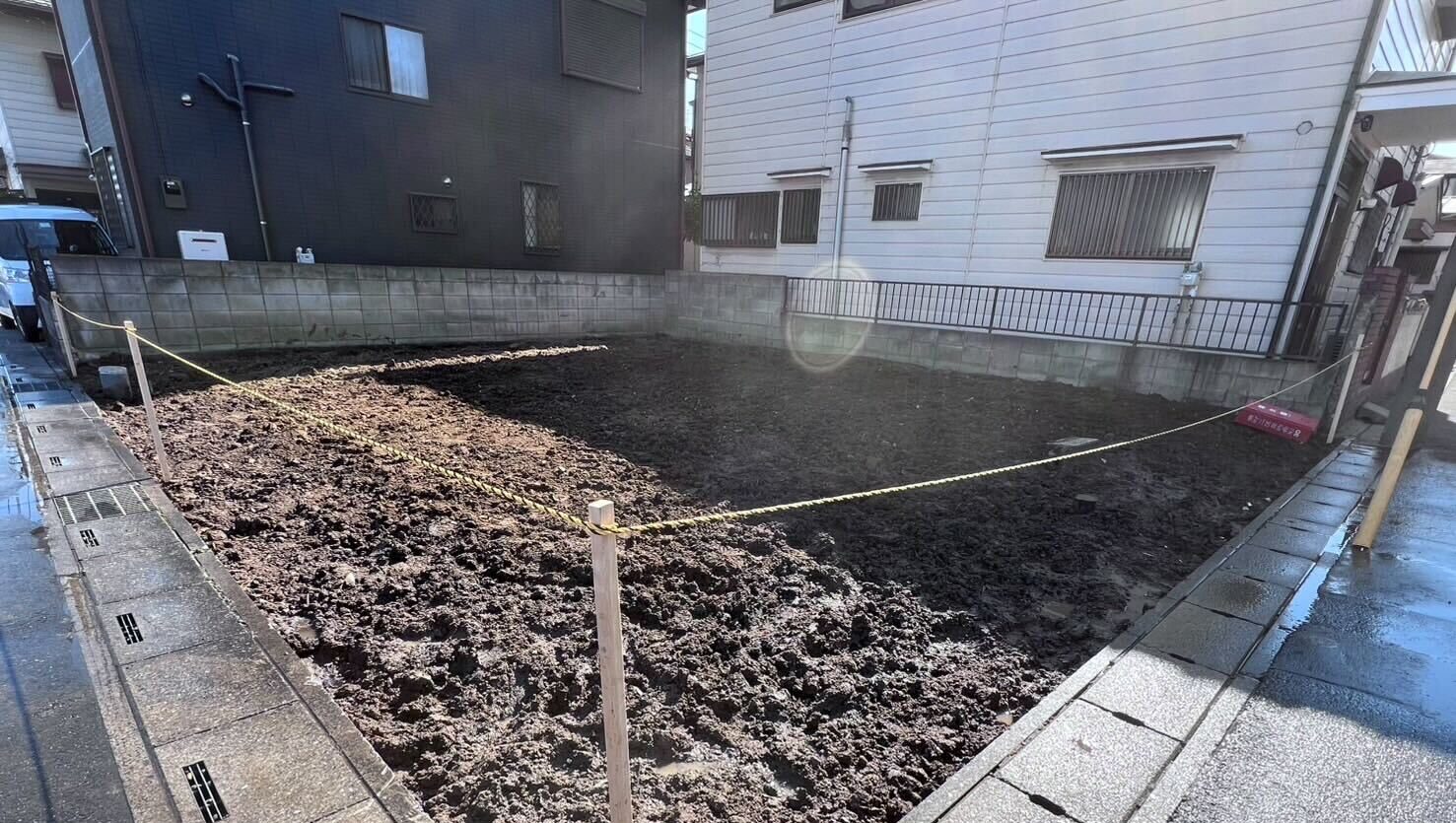 吉川市栄町の解体工事の画像