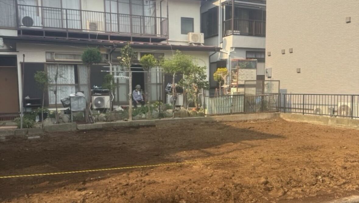 練馬区西大泉の解体工事の画像