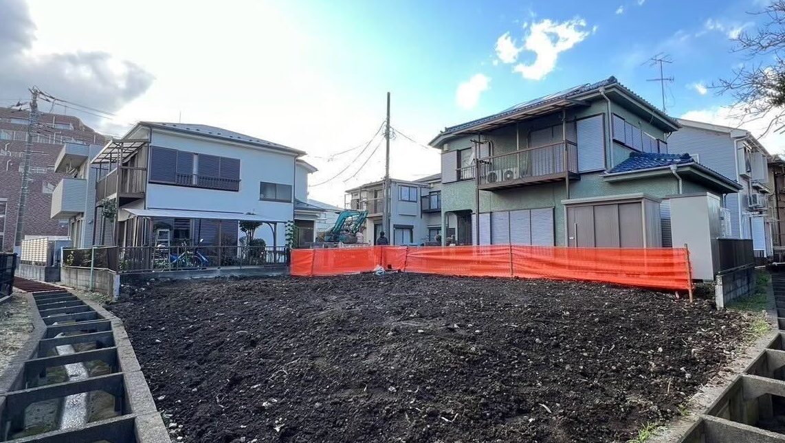 横浜市泉区上飯田町の解体工事の画像