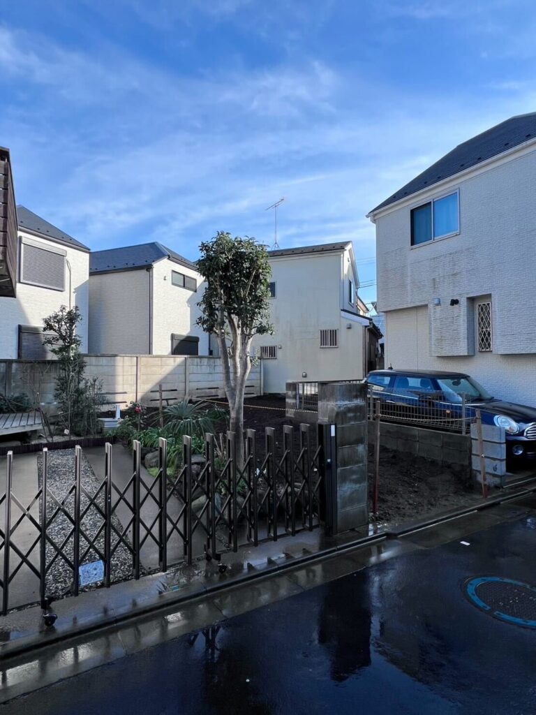 杉並区井草の解体工事