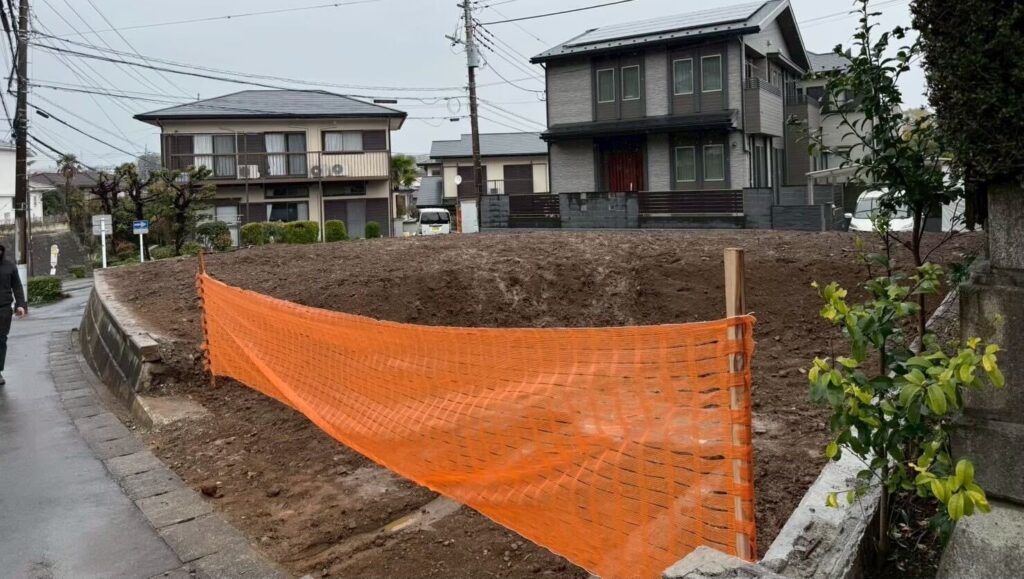 厚木市毛利台の解体工事