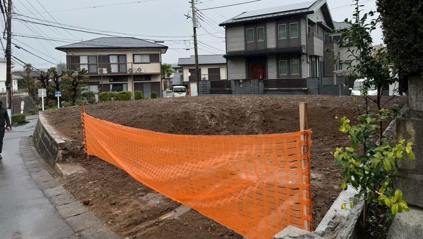 厚木市毛利台の解体工事の画像