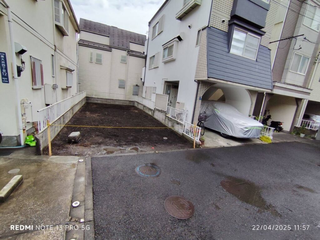 品川区南大井の解体工事
