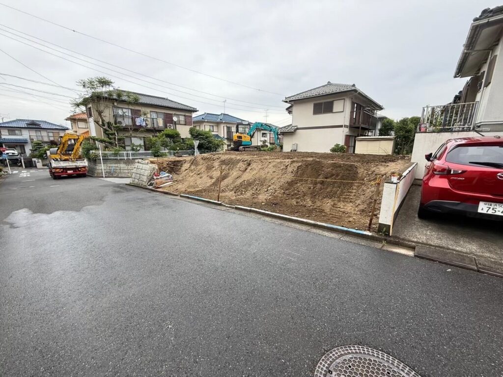 横須賀市湘南鷹取の解体工事