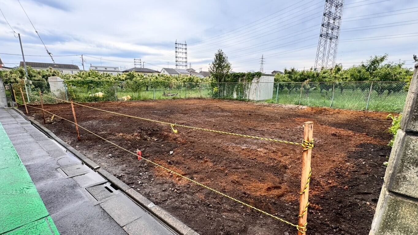 府中市朝日町の解体工事の画像