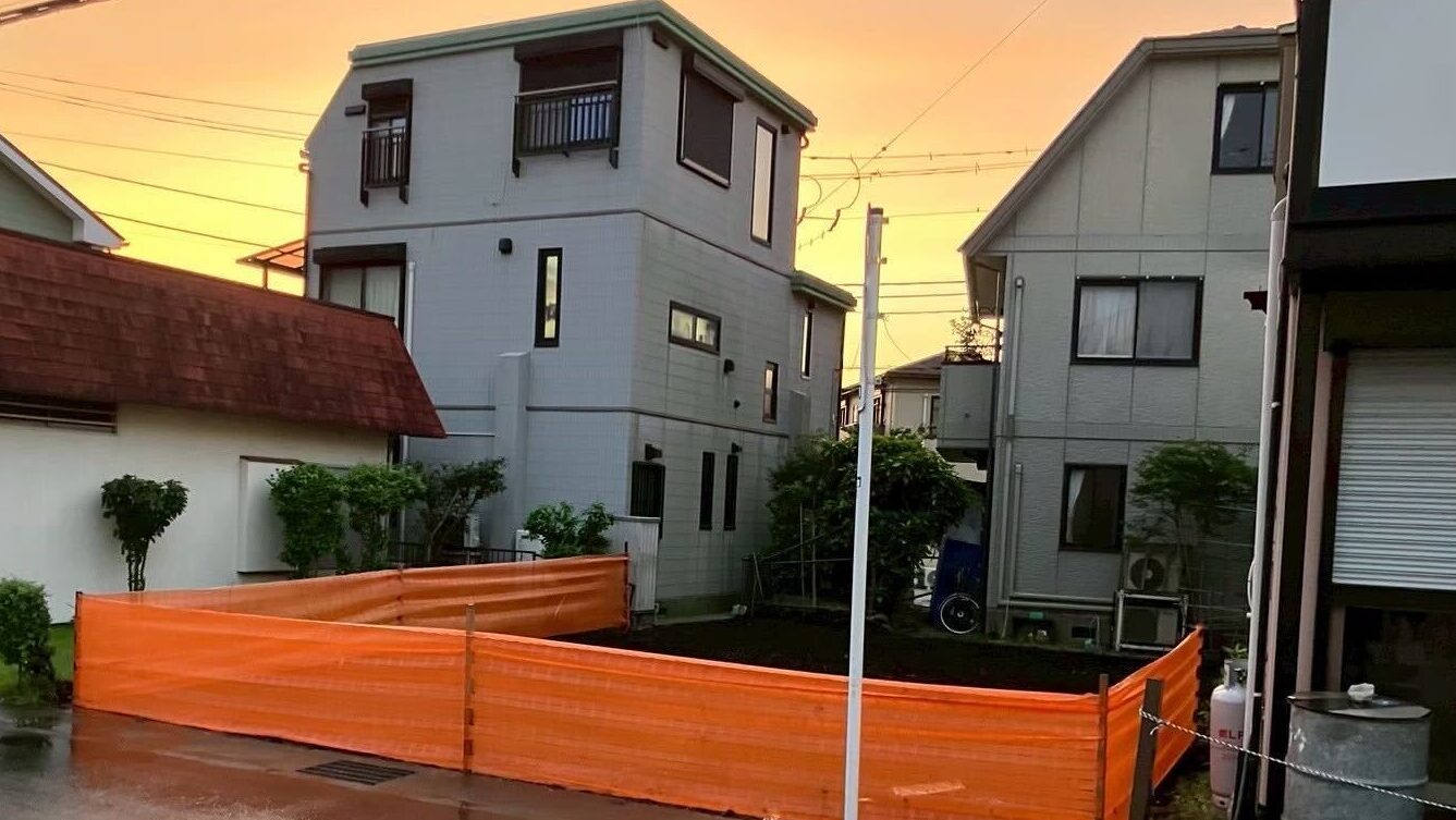 高座郡寒川町宮山の解体工事の画像