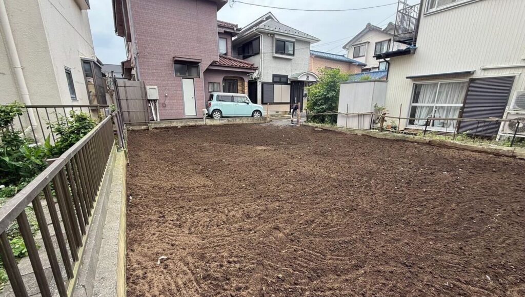 綾瀬市上土棚南の解体工事