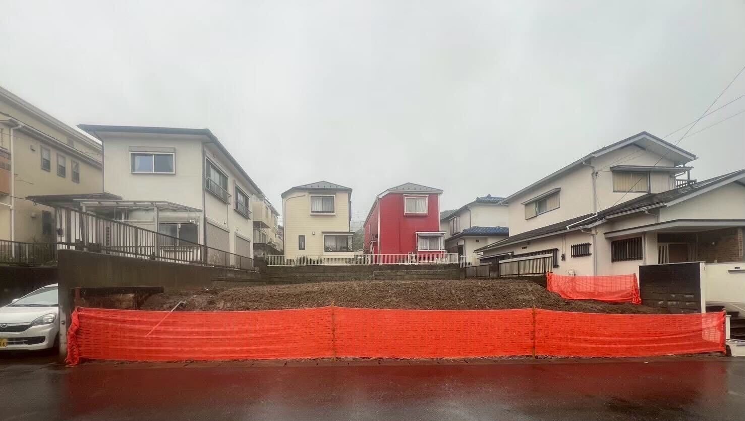 横浜市栄区長倉町の解体工事の画像